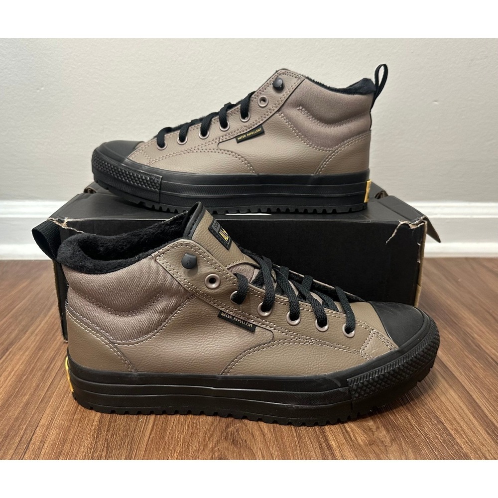 Converse Chuck Taylor All Star Malden Street Mid Boots Taupe (A14619C) Sz 10.5